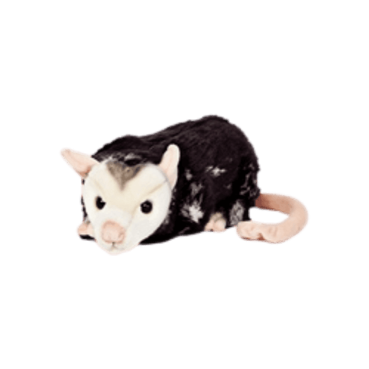 CABIN CRITTERS OPOSSUM BLACK WHITE