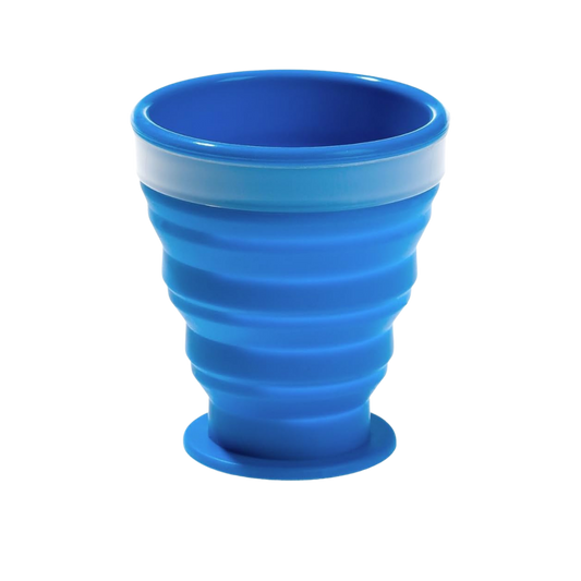 CADDIS COLLAPSIBLE SILICONE CUP BLUE