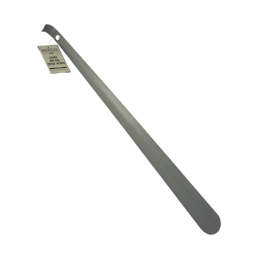 CADILLAC HELIX METAL SHOE HORN - SILVER/GREY 23" - WHOLE VIEW