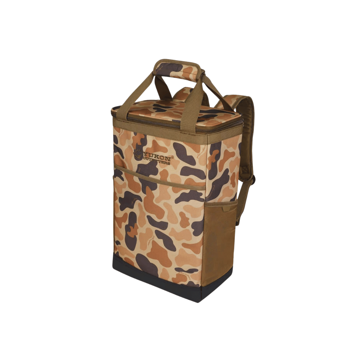 YUKON OUTFITTERS CAMO DOCKSIDE BACKPACK COOLER MO BOTTOMLAND