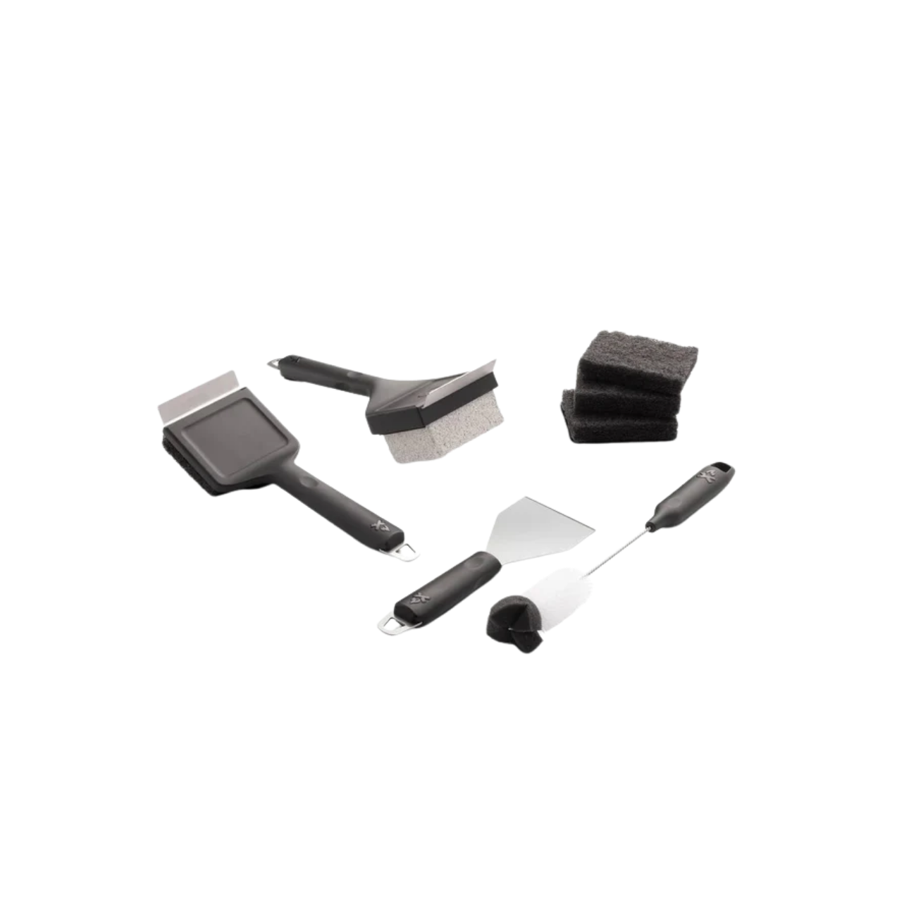 CAMP CHEF GRIDDLE CLEANING KIT SILVER BLACK