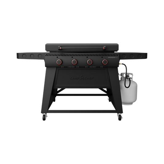 CAMP CHEF GRIDIRON FLAT TOP (ONE BOX) BLACK