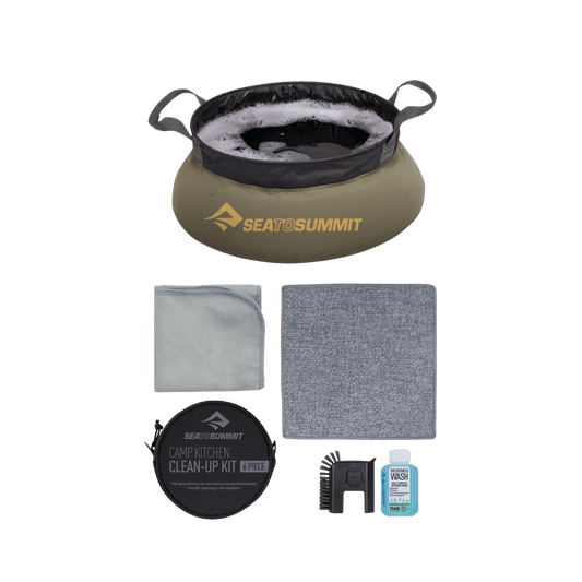 SEA TO SUMMIT CAMP KITCHEN CLEAN-UP KIT 6 PC