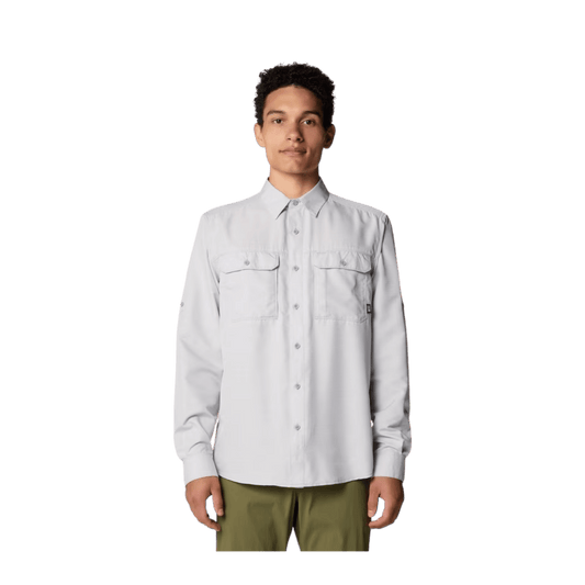 MOUNTAIN HARDWEAR MEN'S CANYON LS SHIRT - LIGHT DUNE