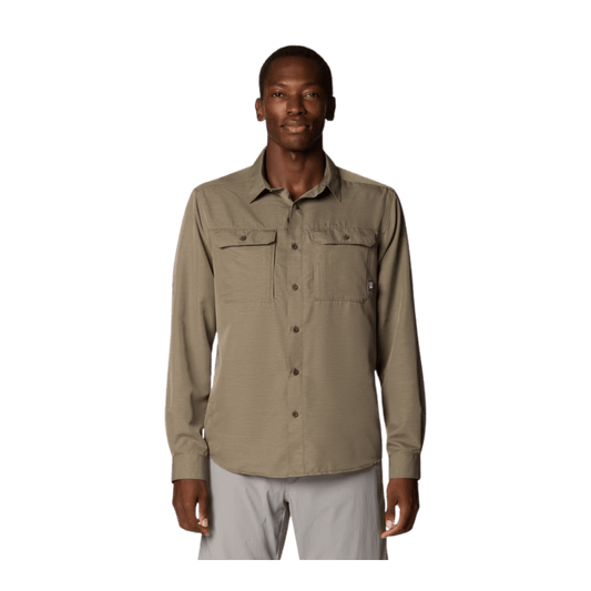 MOUNTAIN HARDWEAR MEN'S CANYON LS SHIRT - TIERRA