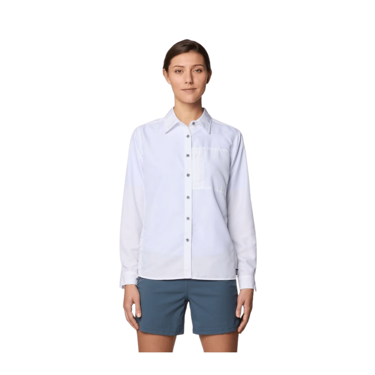 MOUNTAIN HARDWEAR WOMEN'S CANYON LS SHIRT - WHITE