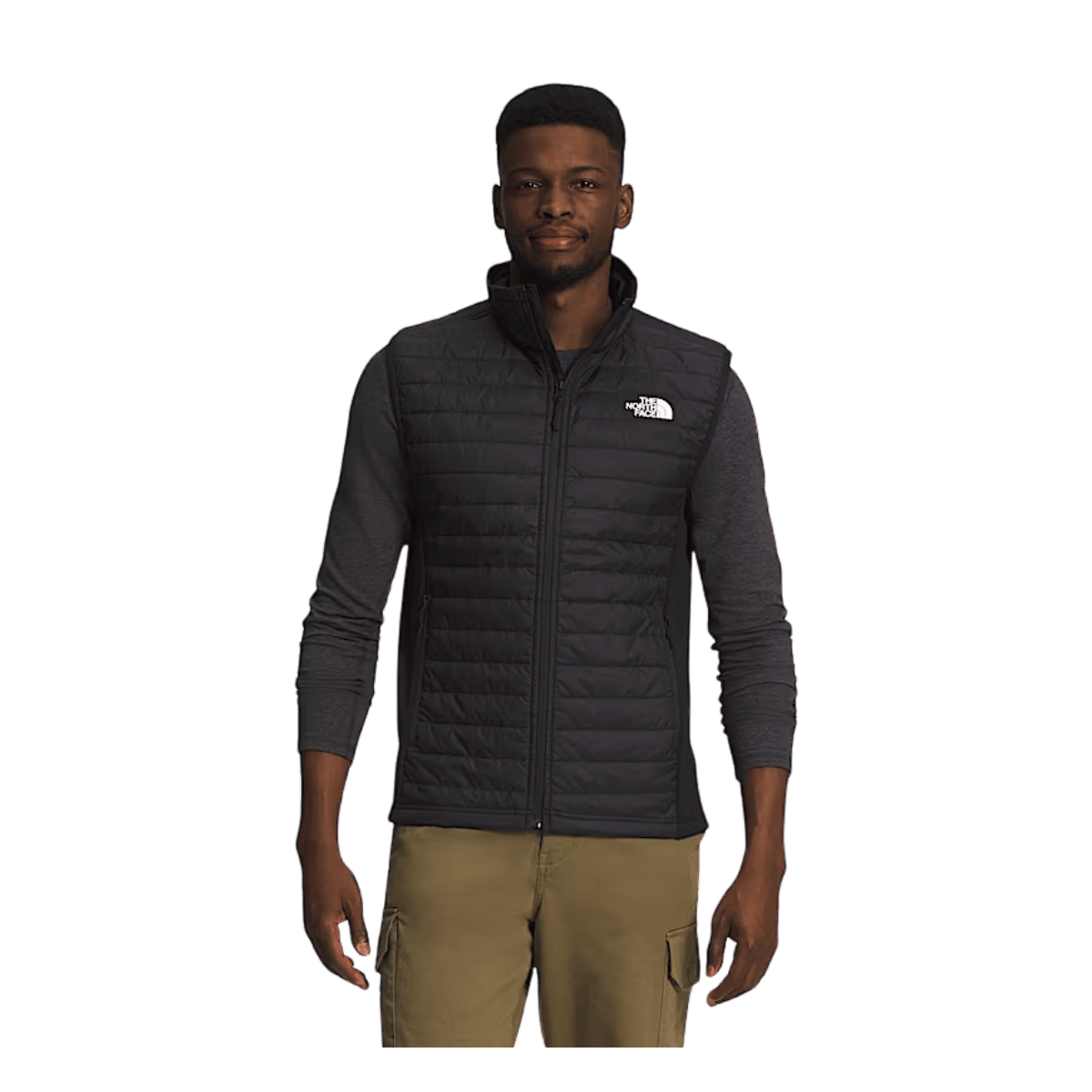 NORTH FACE MEN'S CANYONLANDS HYBRID VEST - TNF BLACK