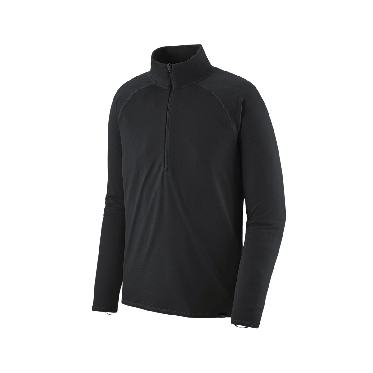 PATAGONIA MEN'S CAPILENE MW ZIP NECK - BLACK