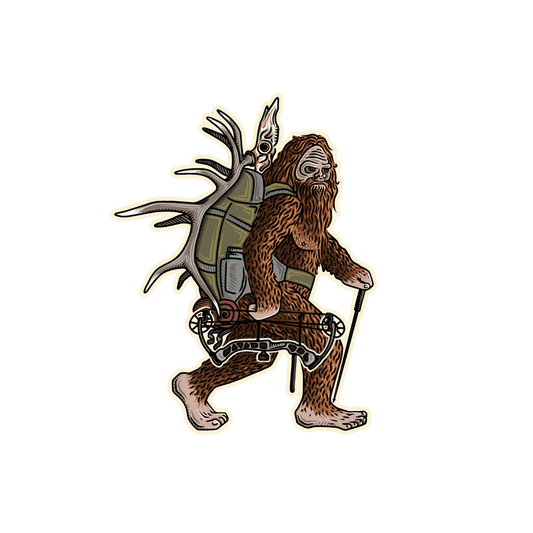 CASEY UNDERWOOD SQUATCH DECALS BROWN