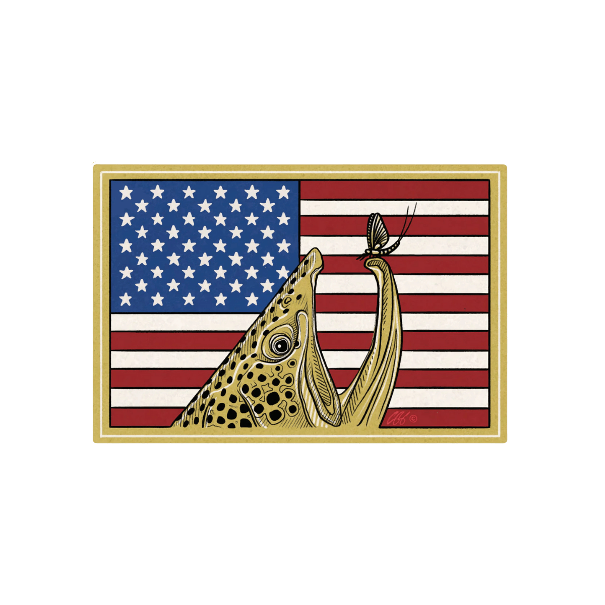 CASEY UNDERWOOD SPECIAL EDITION DECALS - RED WHITE & BROWN
