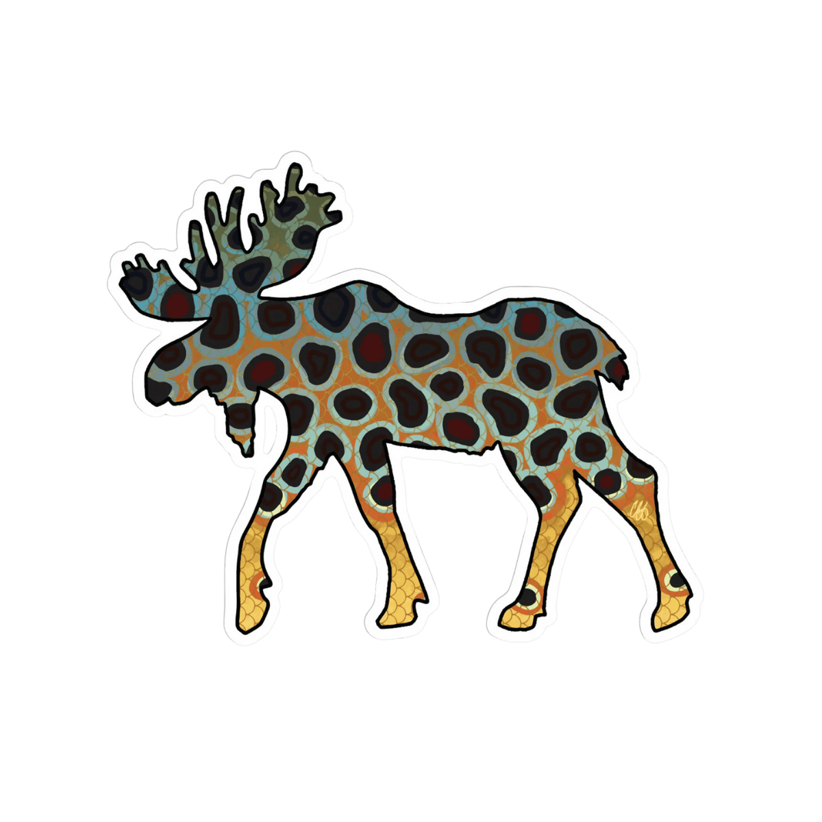 CASEY UNDERWOOD SPECIAL EDITION DECALS - ELK - BROWN