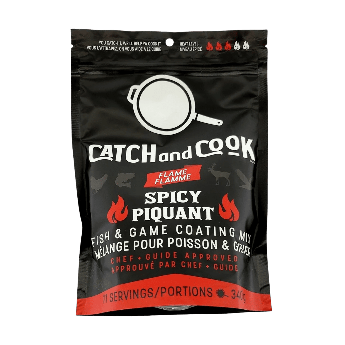 CATCH & COOK BATTER MIX - SPICY PIQUANT