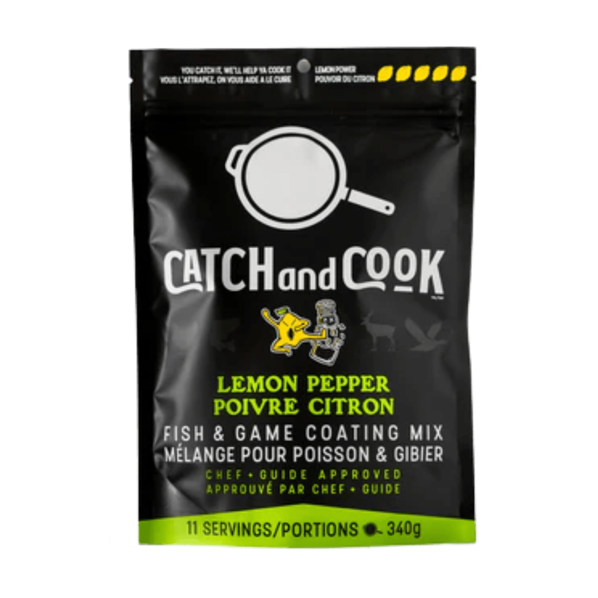 CATCH & COOK BATTER MIX - LEMON PEPPER