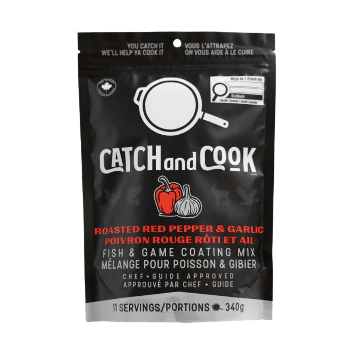 CATCH & COOK BATTER MIX - RED PEPPER & GARLIC