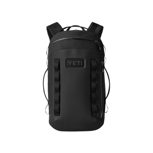 YETI CAYO 25L BACKPACK - BLACK - FRONT VIEW