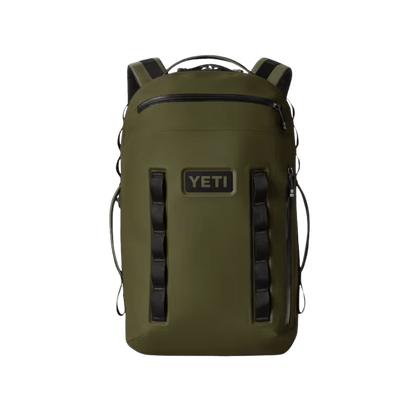 YETI CAYO 35L BACKPACK - OLIVE - FRONT VIEW