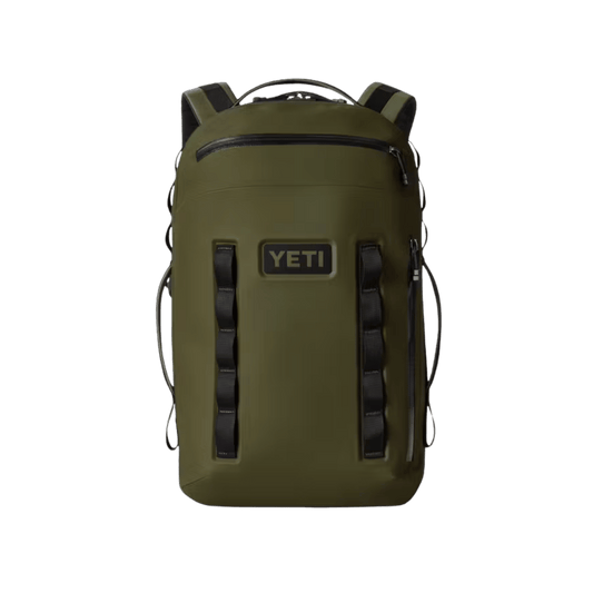 YETI CAYO 35L BACKPACK - OLIVE - FRONT VIEW