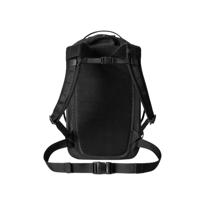YETI CAYO 35L BACKPACK - BLACK - BACK VIEW