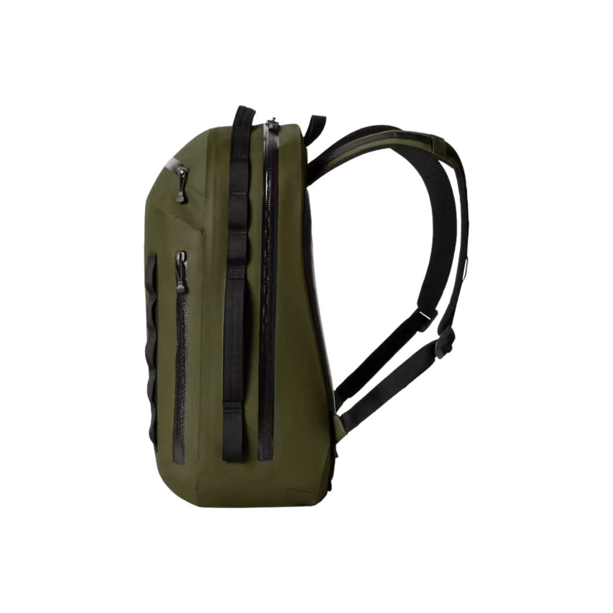 YETI CAYO 35L BACKPACK - OLIVE - SIDE VIEW