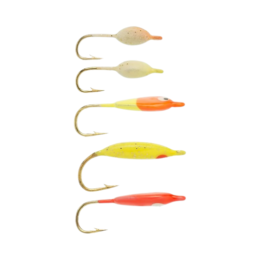 CELSIUS MOON GLITTER ICE LURES 5PK IMAGE