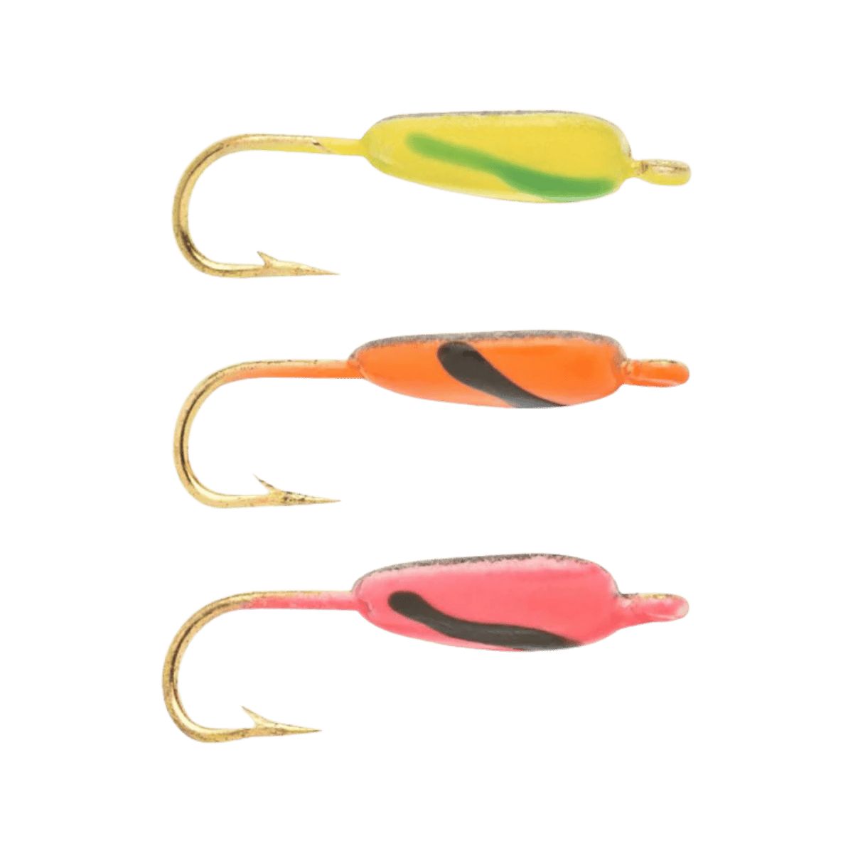 CELSIUS ICE LURES 3PK - STRIPED ASSORTED - #8