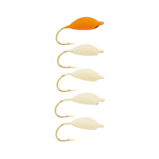 CELSIUS ICE LURES 5PK - MOON GLOW