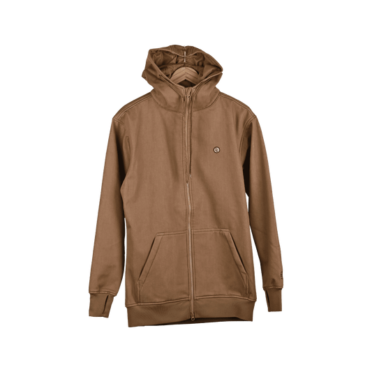 CG HABITATS TECH ZIP HOODIE COYOTE BROWN DENIM