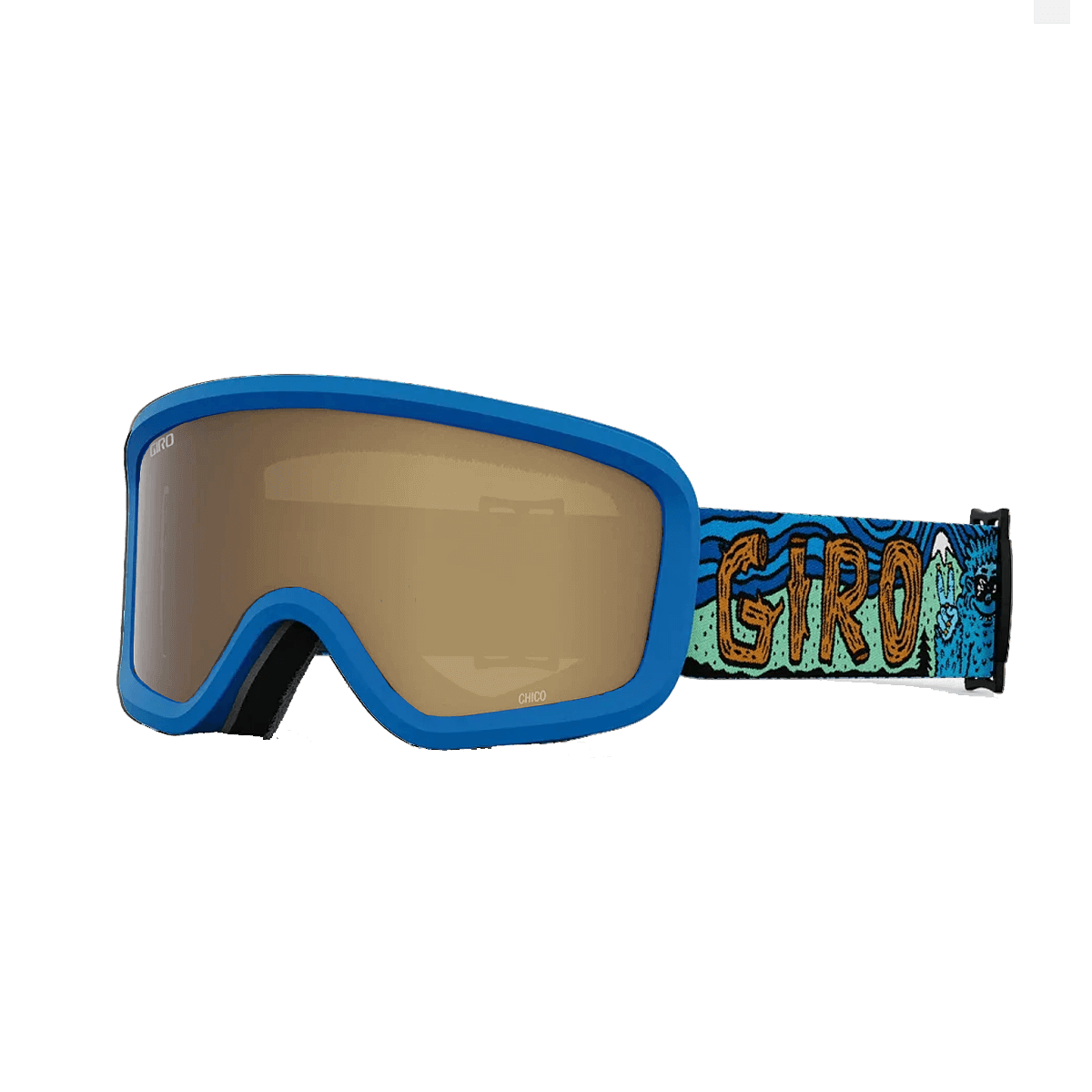 CHICO 2.0 YOUTH GOGGLES 2024 BLUE SHREDDY AMBER