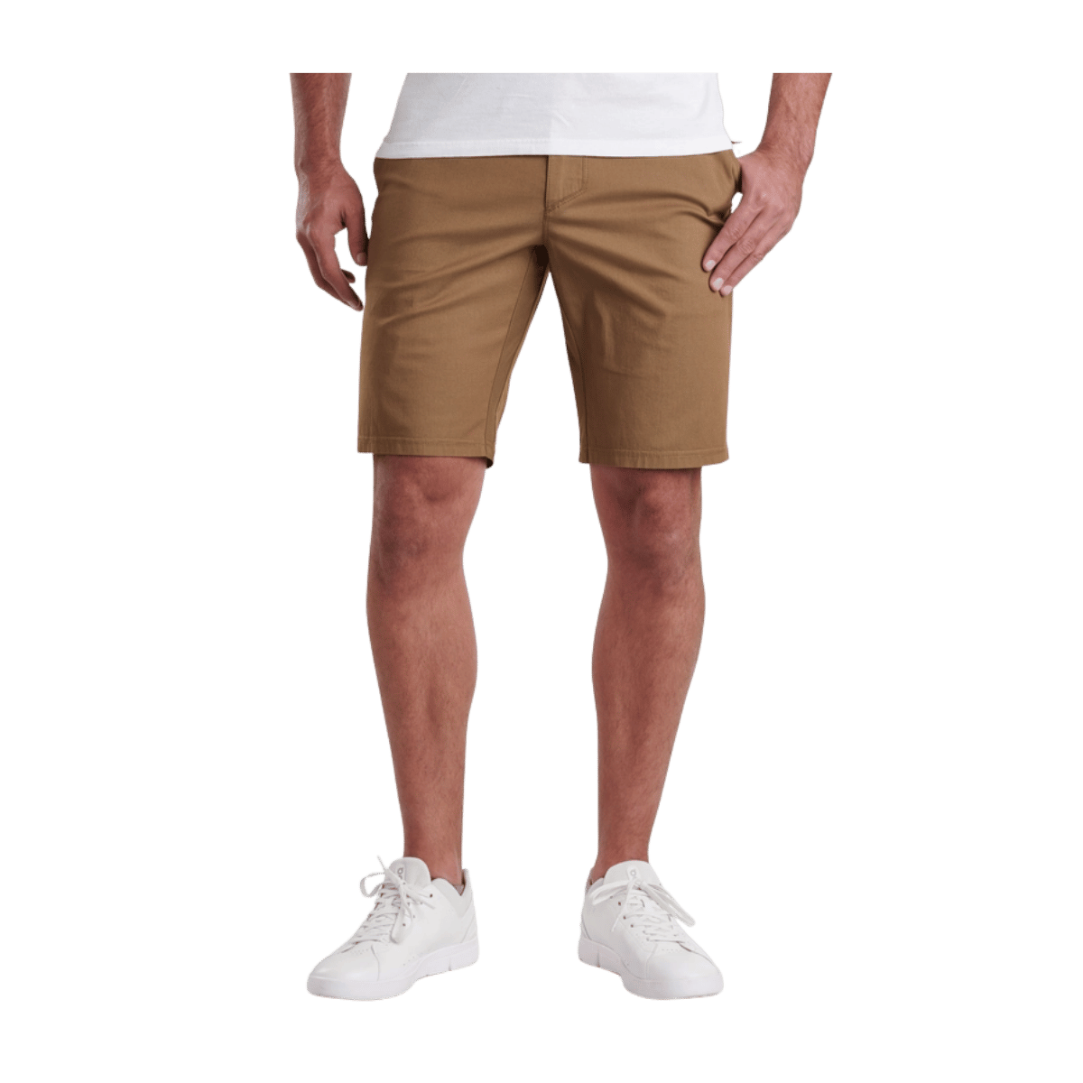 KUHL MEN'S RESISTOR LITE CHINO SHORT 10" - DARK KHAKI