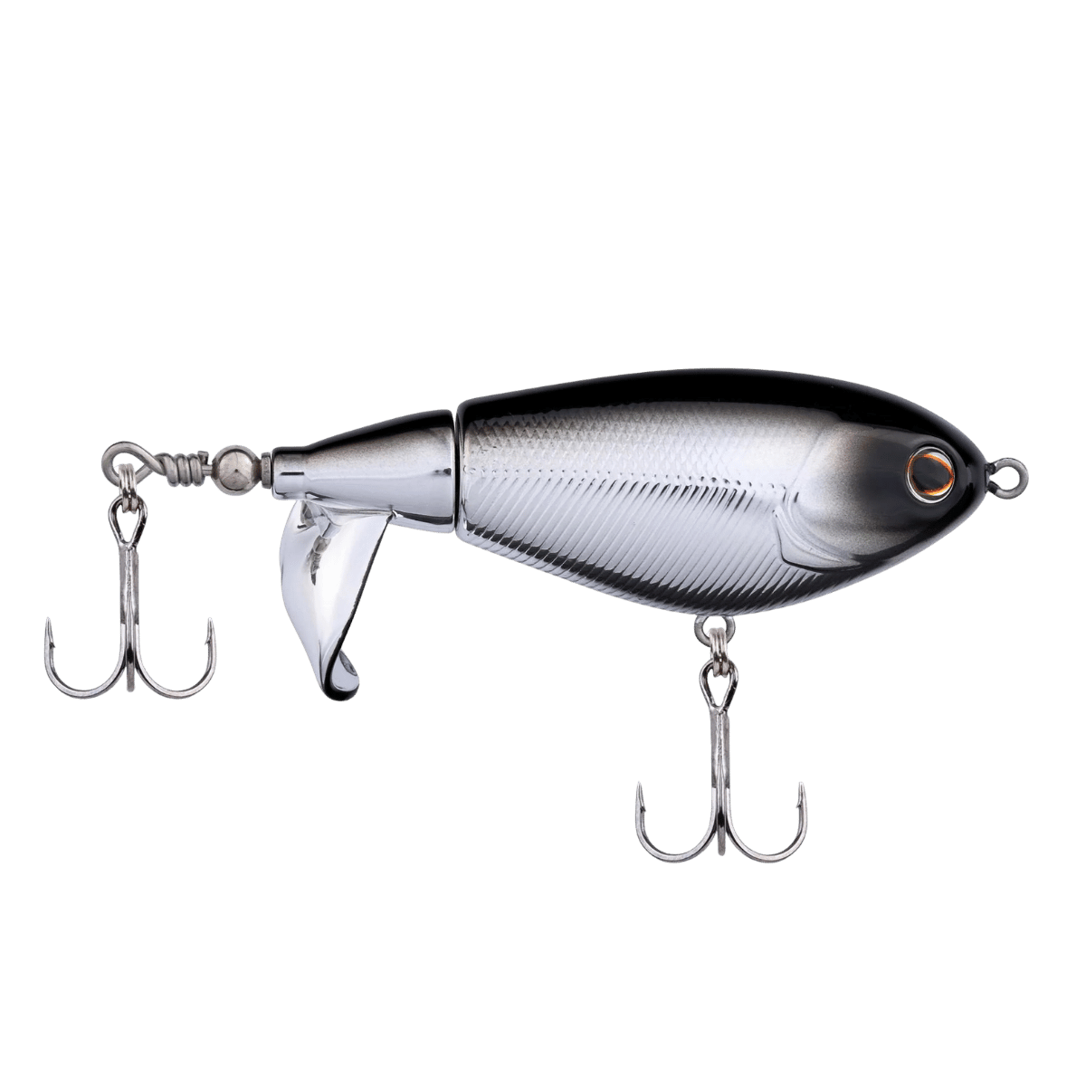 BERKLEY CHOPPO FISHING LURE 90 MM BLACK CHROME