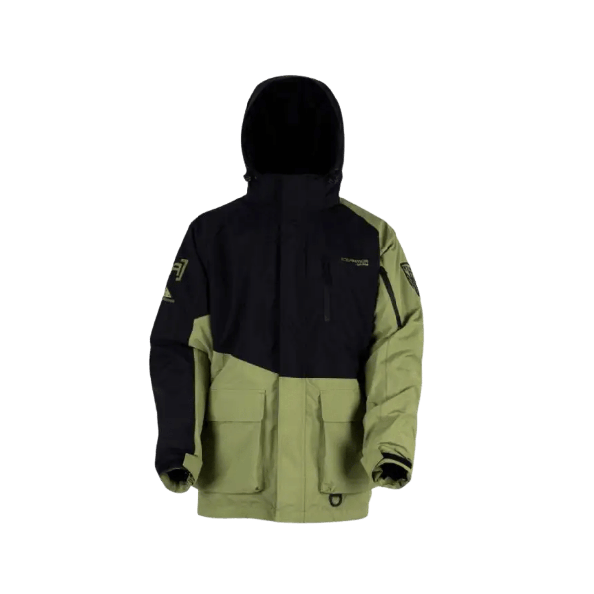 CLAM DELTA FLOAT PARKA GREEN BLACK