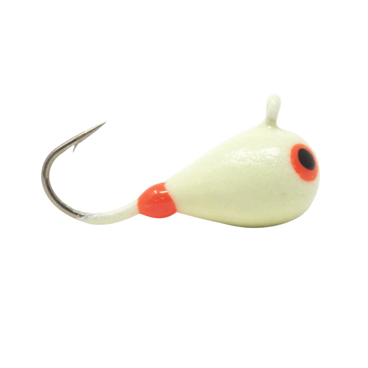 CLAM DROP JIG 2PK SZ10 GLOW WHITE