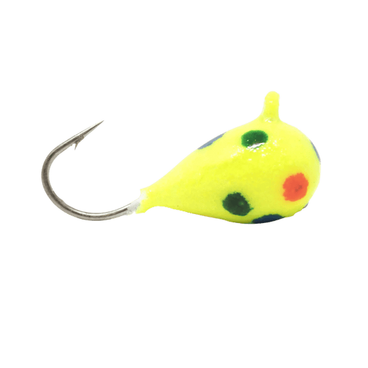 CLAM DROP JIG XL 2PK SZ8 CHARTREUSE GLOW WONDERBREAD