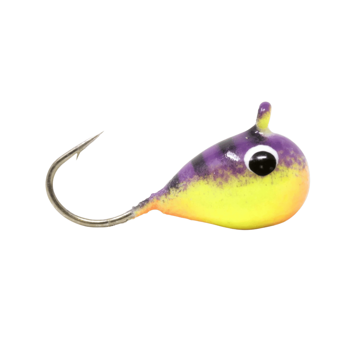 CLAM DROP JIG XL 2PK SZ8 GLOW PURPLE TIGER