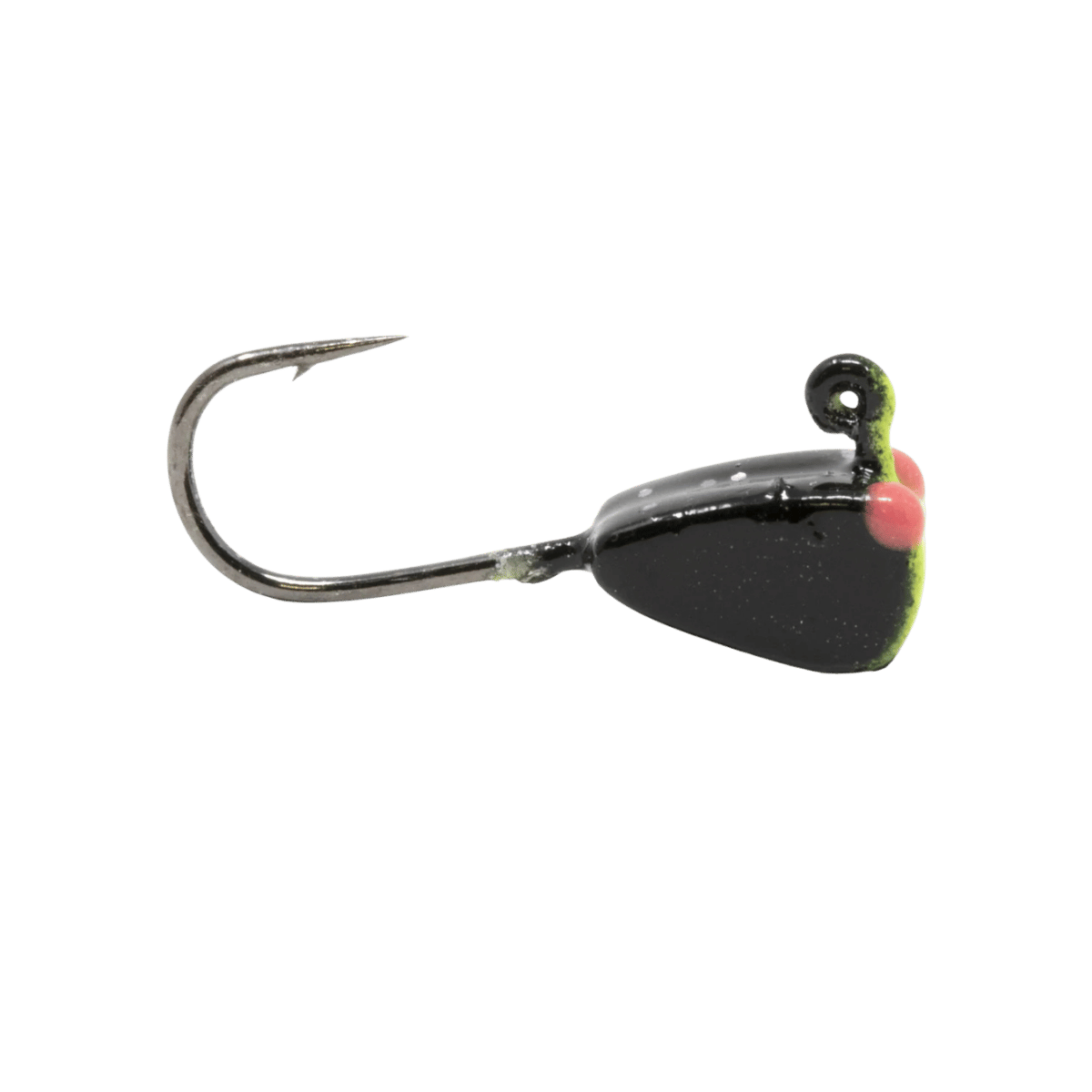 CLAM DROP KICK JIG 2PK SZ10 BLACK CHARTREUSE