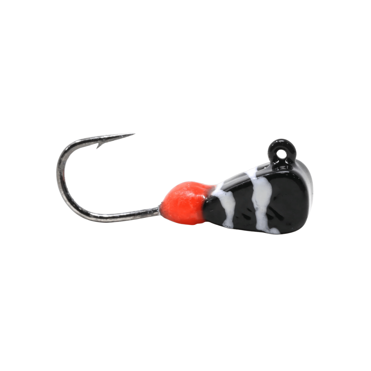 CLAM DROP-KICK JIG 2PK SZ12 BLACK WHITE SWIRL
