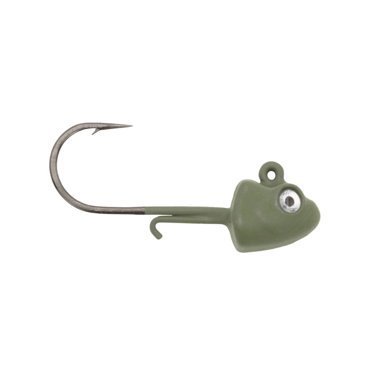CLAM GLIDE DROP JIG 2PK SZ#6 MATTE OLIVE