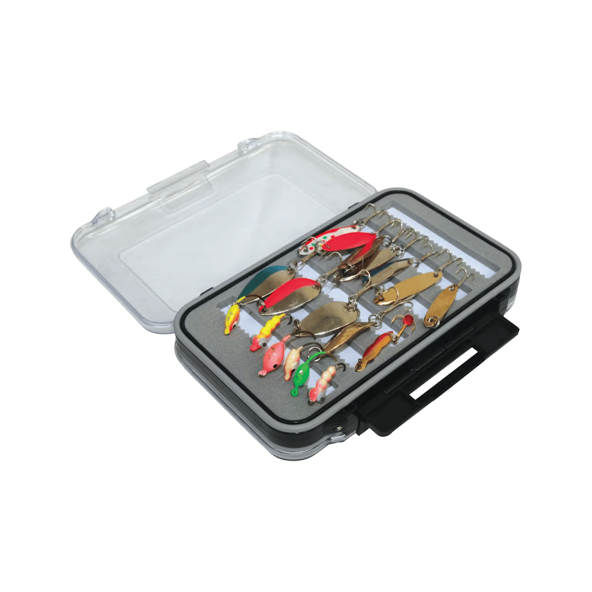 CLAM ICE ARMOR JIG BOX CLEAR