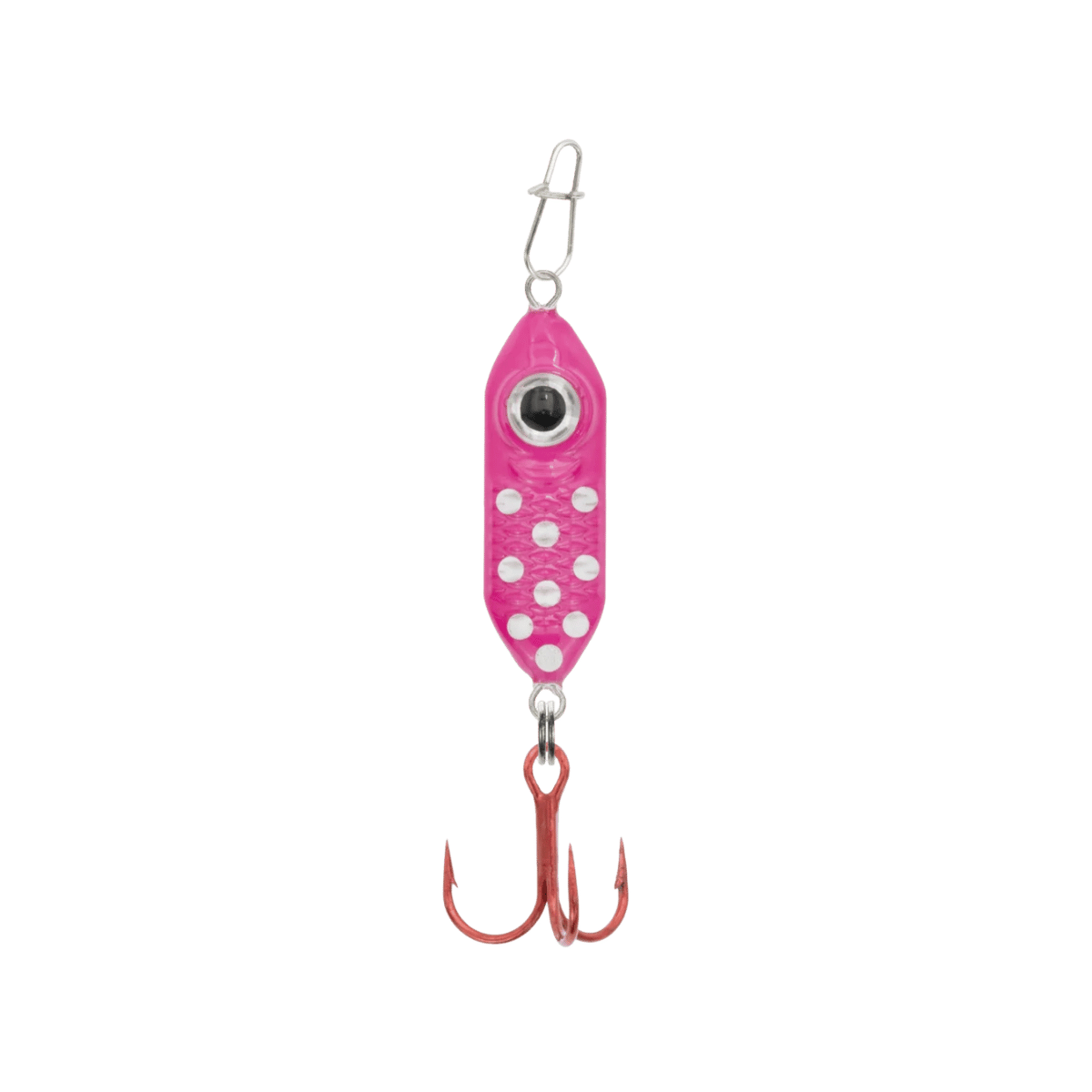 CLAM RATTLIN' DROP SPOON SZ8 PINK WONDERBREAD