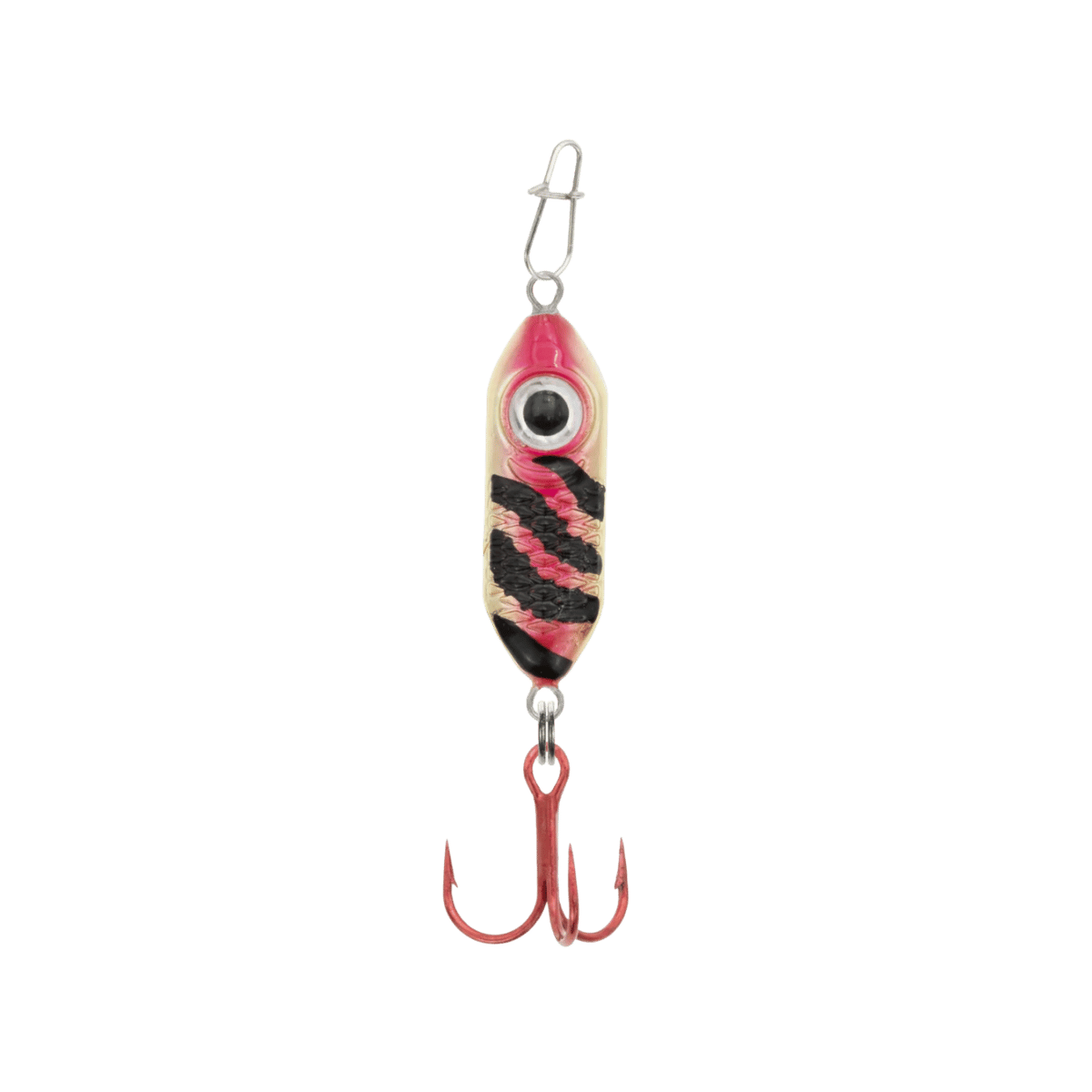 CLAM RATTLIN' DROP SPOON SZ8 RED GOLD TIGER