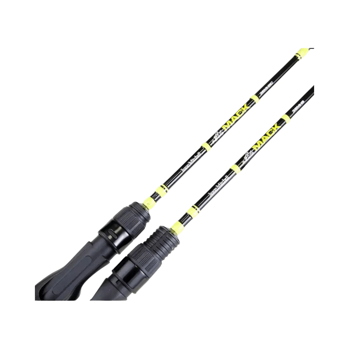 CLAM THE MACK SPINNING ROD BLACK YELLOW