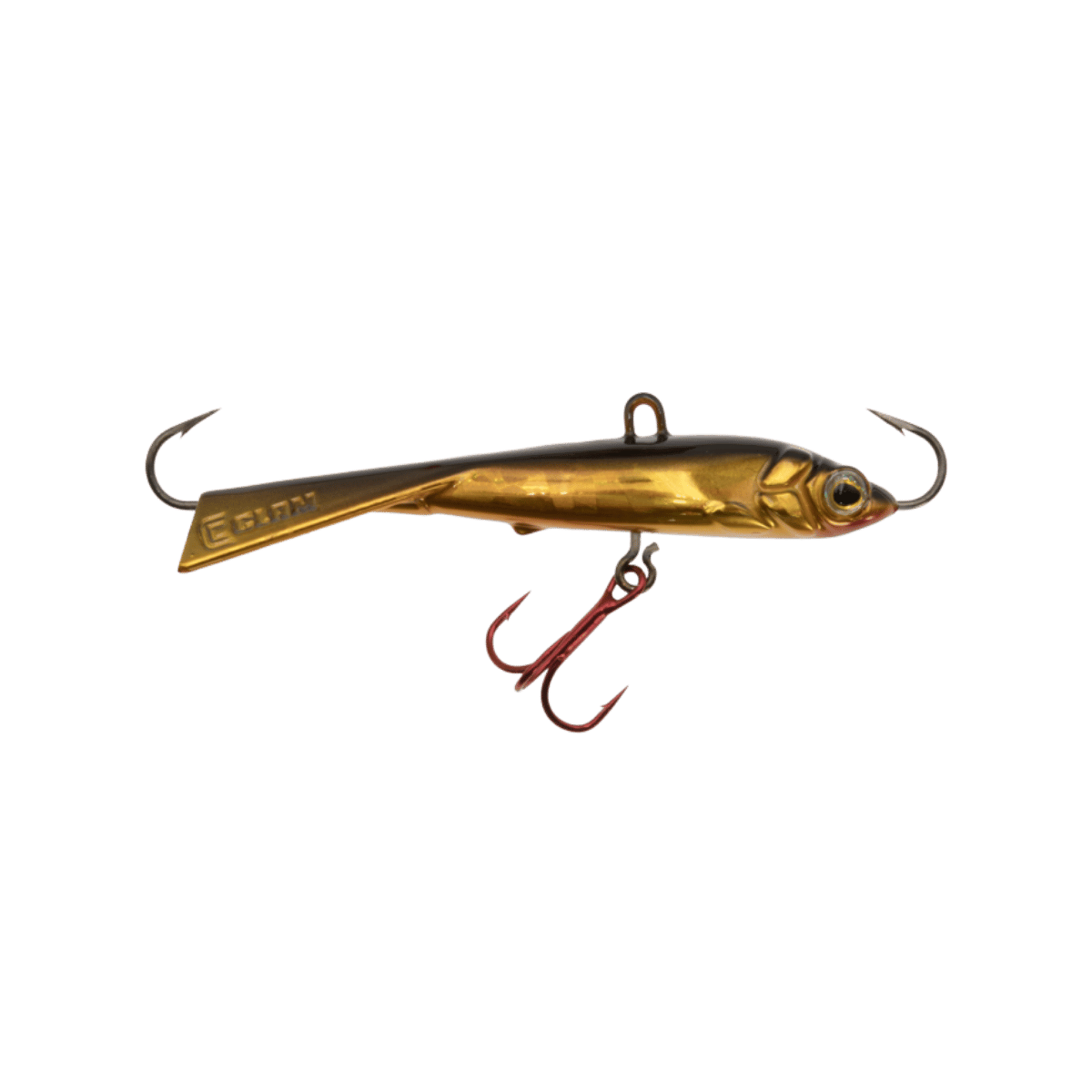 CLAM TIKKA MINO SZ12 GOLD/BLK HOLO
