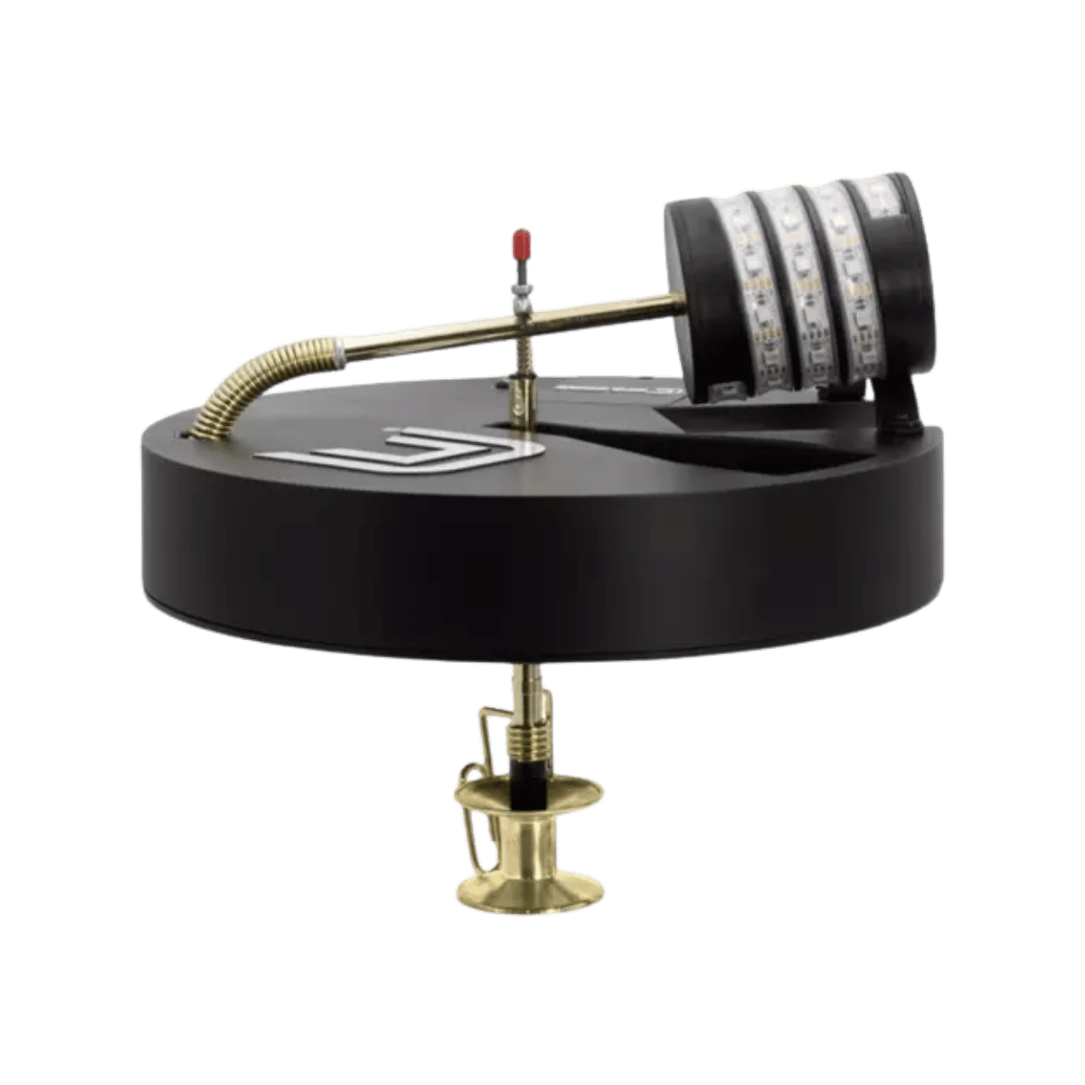 CLAM WATCHTOWER LIGHTED TIP UP BLACK