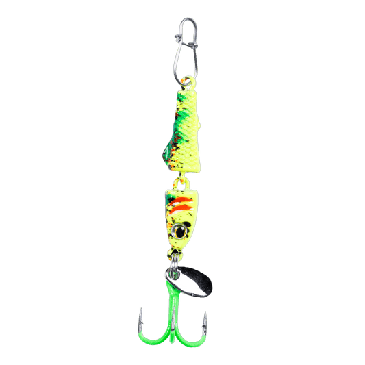 CLAM JOINTED PINHEAD PRO PT - GLOW CHARTREUSE KOI
