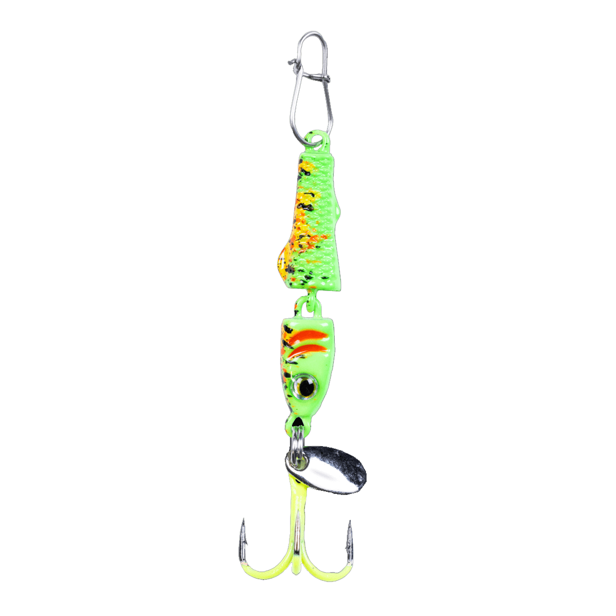 CLAM JOINTED PINHEAD PRO PT - GLOW GREEN KOI