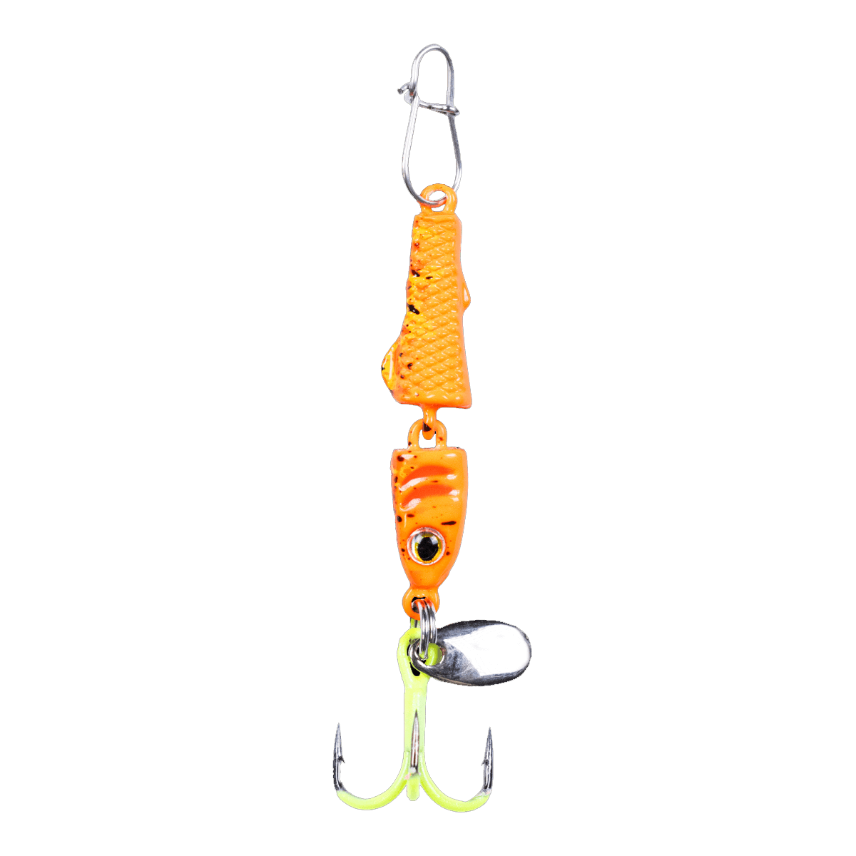 CLAM JOINTED PINHEAD PRO PT - GLOW ORANGE KOI