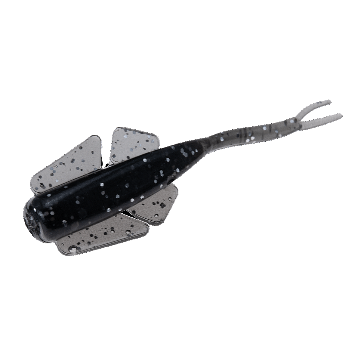 CLAM NIKU FLUTTER FRY - BLACK SILVER FLAKE