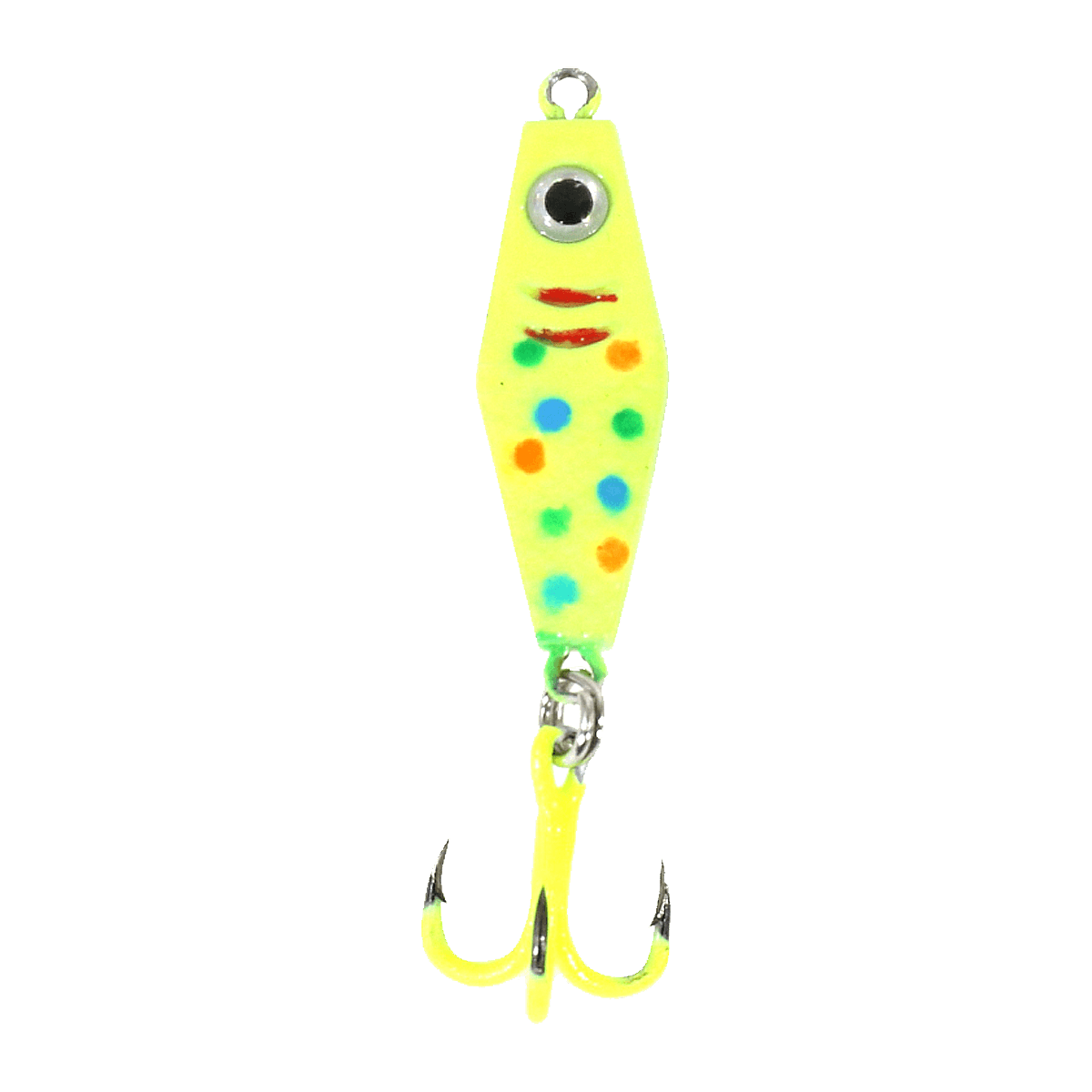 CLAM RATTLIN` PT SPOON - CHARTREUSE WONDERBREAD GLOW