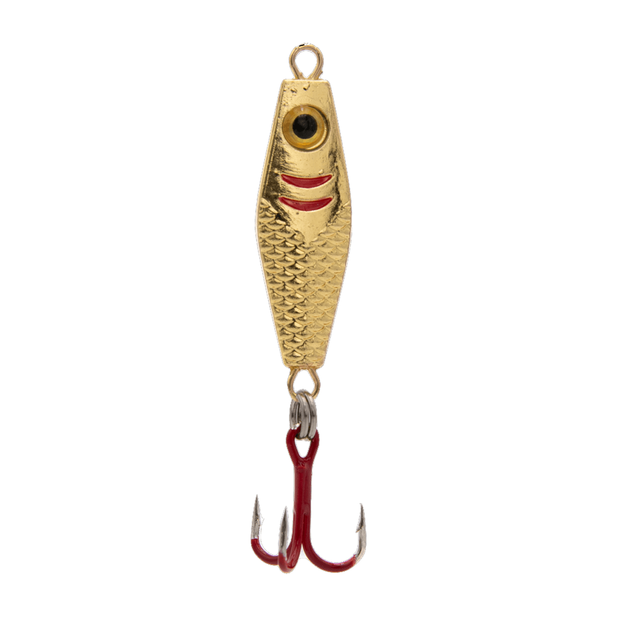 CLAM RATTLIN` PT SPOON - GOLD HOLO