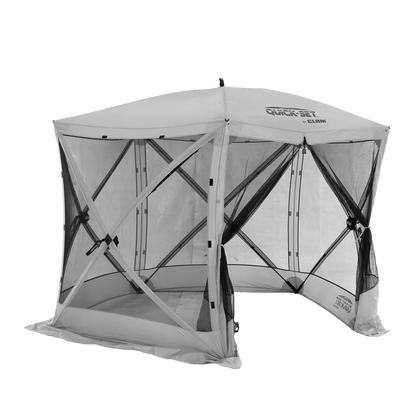 CLAM VENTURE SCREEN TENT - GRAY side view